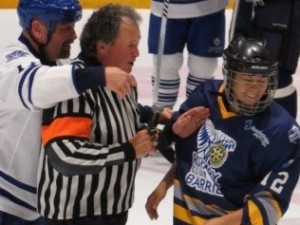 NHL Alumni game vs Rotary team Apr  21 2017