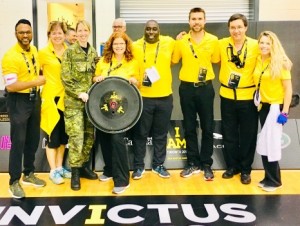Anik volunteers at Invictus Games Toronto 2017
