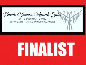 Finalist for Barrie Service Award 2019